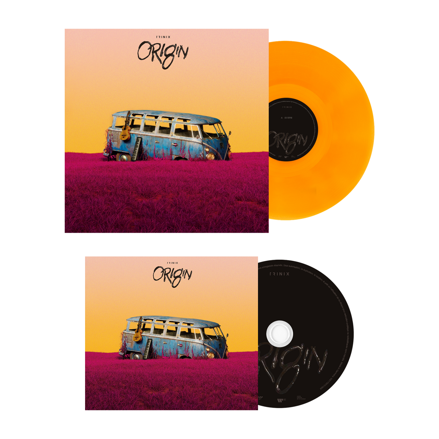 PACK FULL SUPPORT : CD + VINYLE SIMPLE
